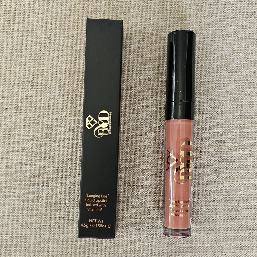 BYOD Beauty "Longing Lips" Liquid Lipstick Straight Forward 4.5g Coral